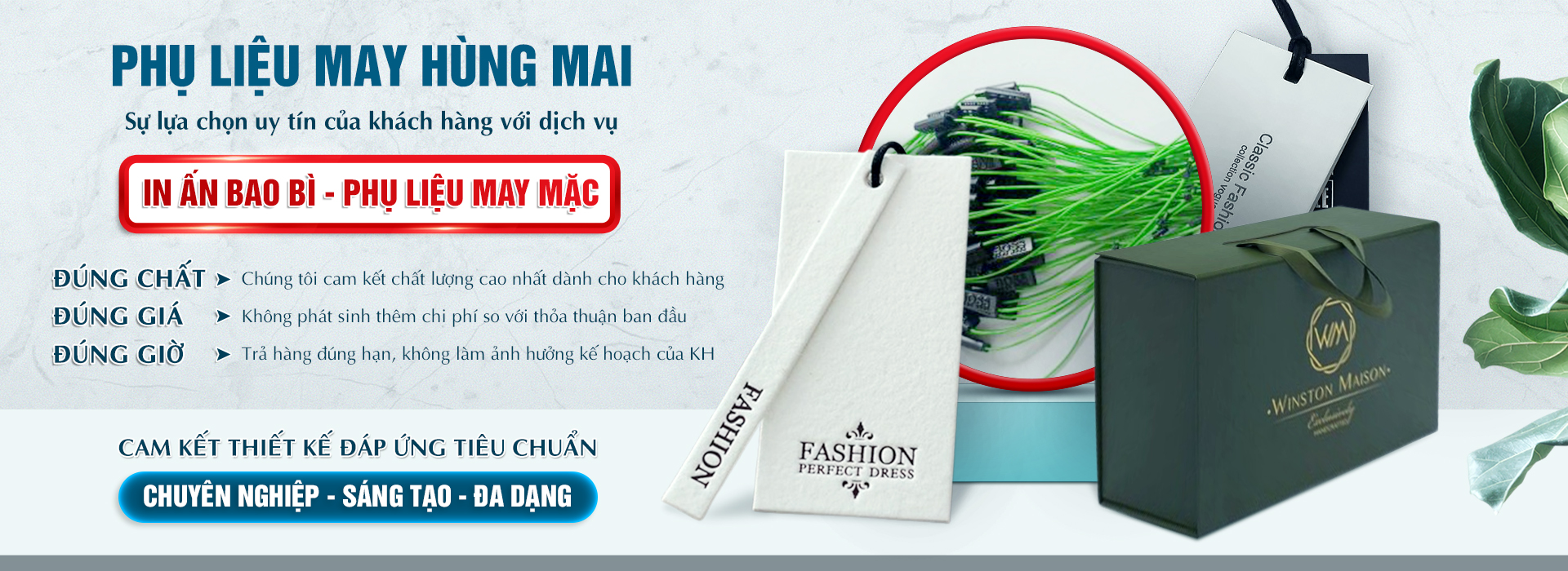 CÔNG TY CỔ PHẦN THƯƠNG MẠI & SẢN XUẤT PHỤ LIỆU MAY HÙNG MAI
